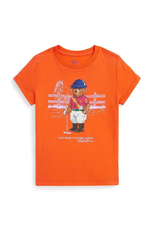 Polo Ralph Lauren Otroška bombažna kratka majica Polo Ralph Lauren