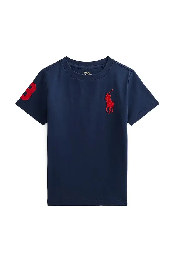 Polo Ralph Lauren Otroška bombažna kratka majica Polo Ralph Lauren