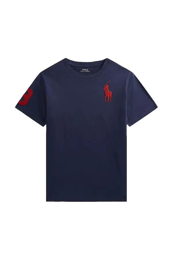 Polo Ralph Lauren Otroška bombažna kratka majica Polo Ralph Lauren
