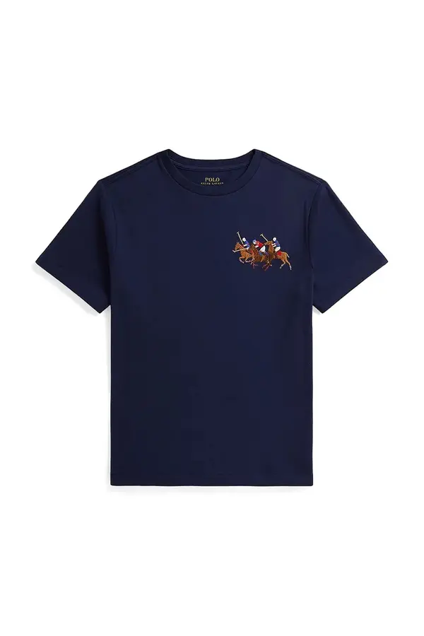Polo Ralph Lauren Otroška bombažna kratka majica Polo Ralph Lauren