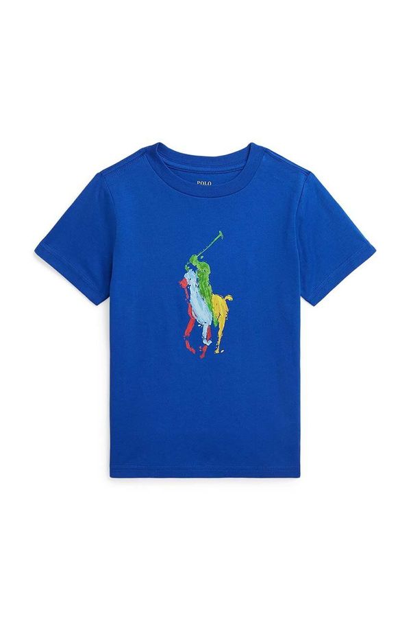 Polo Ralph Lauren Otroška bombažna kratka majica Polo Ralph Lauren