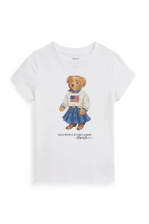 Polo Ralph Lauren Otroška bombažna kratka majica Polo Ralph Lauren
