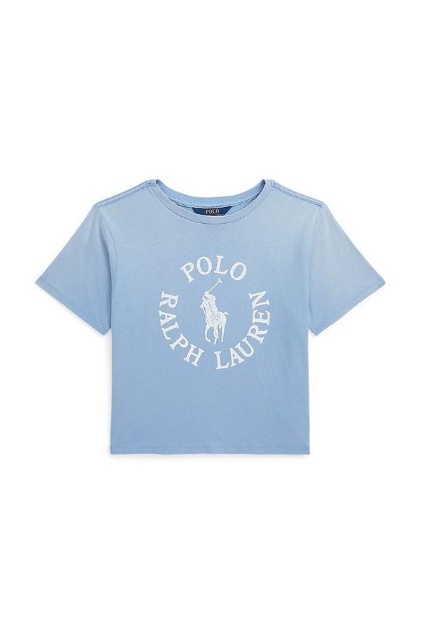 Polo Ralph Lauren Otroška bombažna kratka majica Polo Ralph Lauren