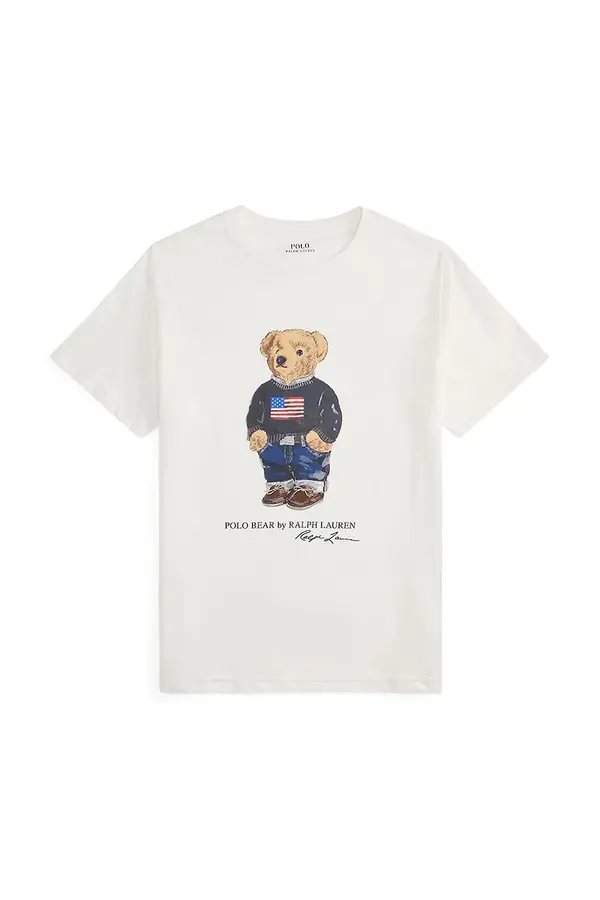 Polo Ralph Lauren Otroška bombažna kratka majica Polo Ralph Lauren