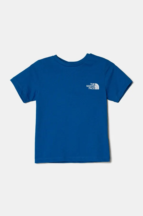 The North Face Otroška bombažna kratka majica The North Face BOX NSE S/S TEE NF0A89VT59J1