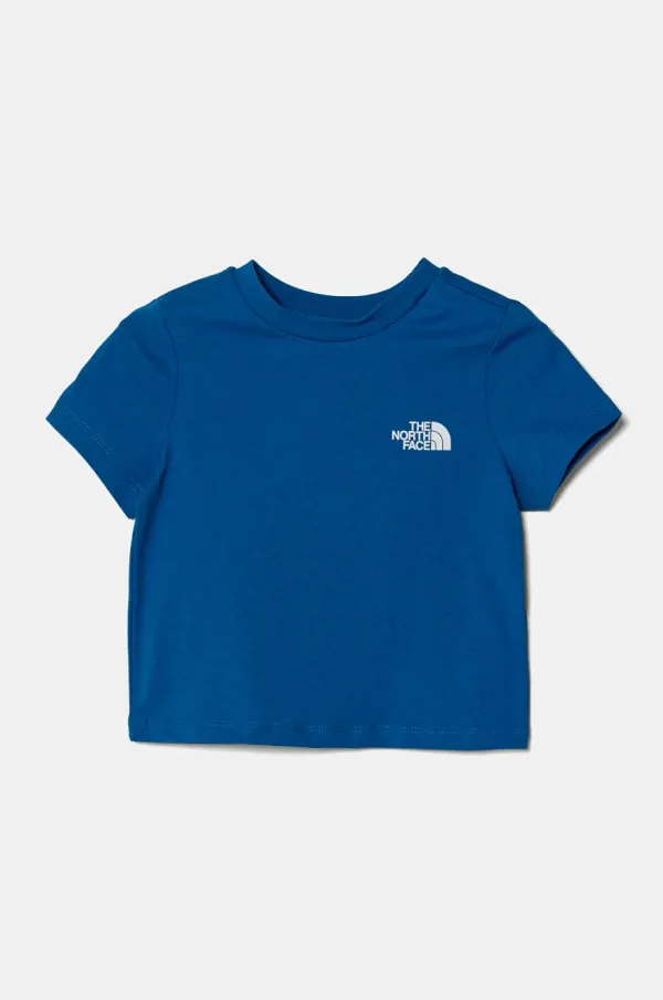 The North Face Otroška bombažna kratka majica The North Face KID BOX NSE S/S TEE NF0A89H5T4S1