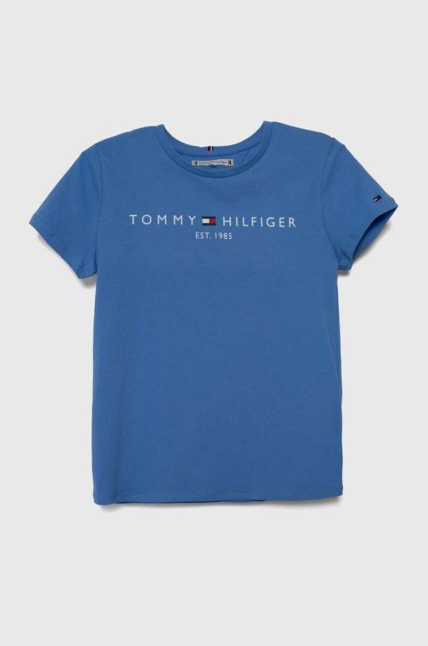 Tommy Hilfiger Otroška bombažna kratka majica Tommy Hilfiger