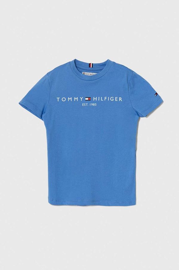 Tommy Hilfiger Otroška bombažna kratka majica Tommy Hilfiger