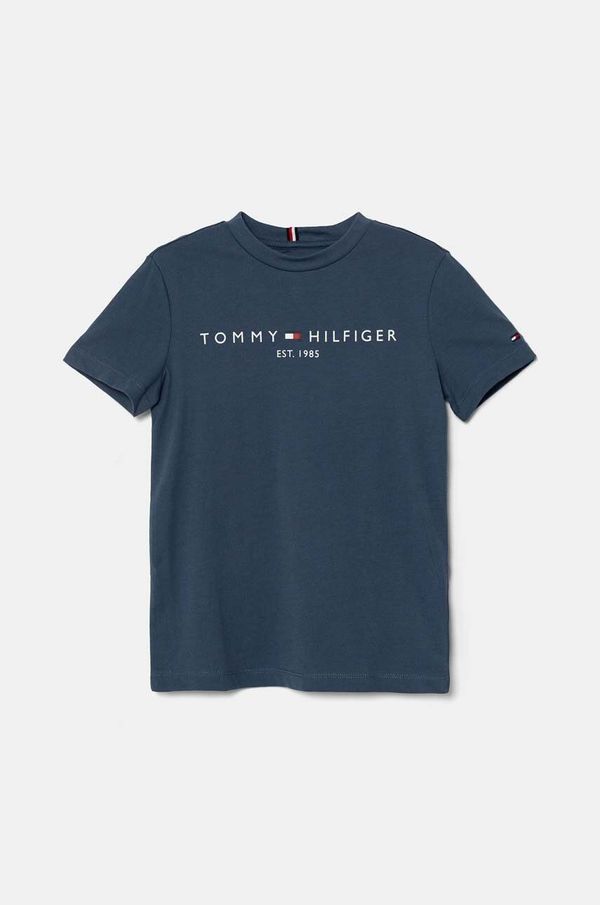 Tommy Hilfiger Otroška bombažna kratka majica Tommy Hilfiger KS0KS00397