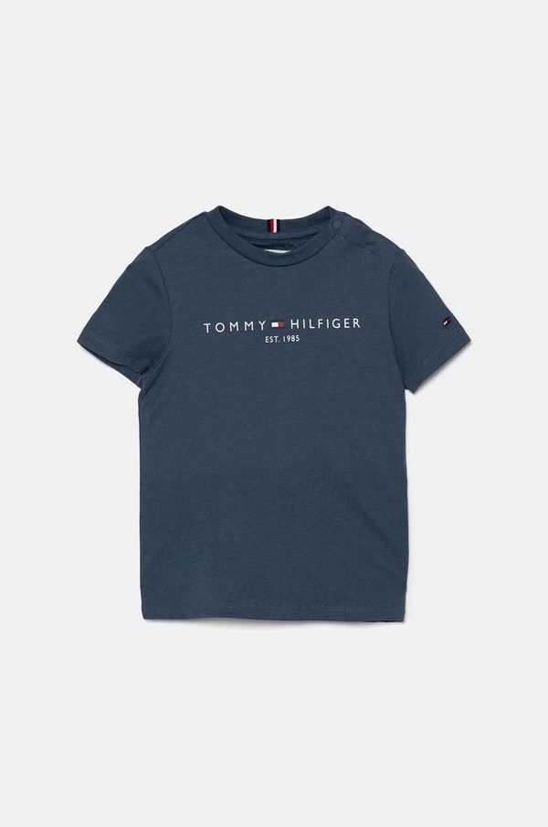 Tommy Hilfiger Otroška bombažna kratka majica Tommy Hilfiger KS0KS00397