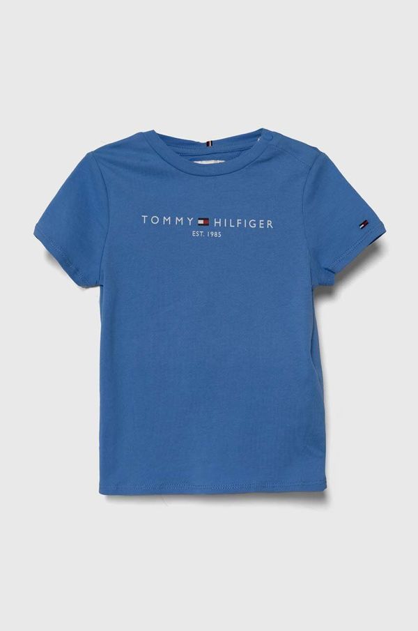 Tommy Hilfiger Otroška bombažna kratka majica Tommy Hilfiger