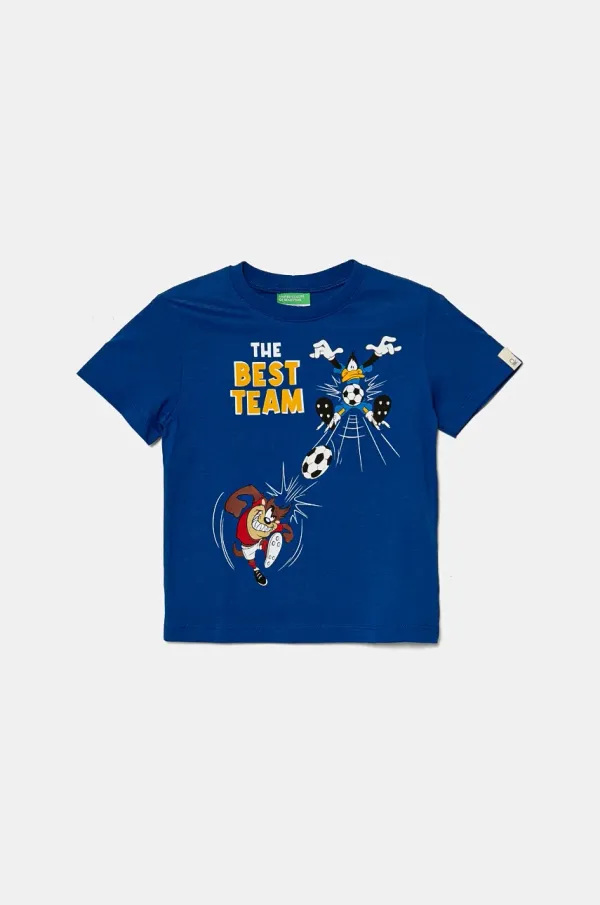 United Colors of Benetton Otroška bombažna kratka majica United Colors of Benetton 3I1XG10GZ