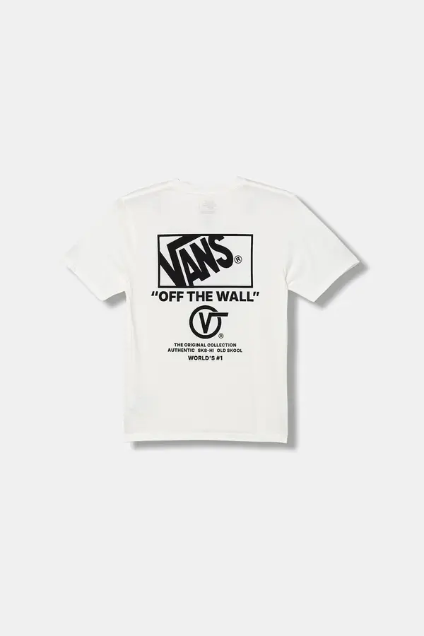 Vans Otroška bombažna kratka majica Vans