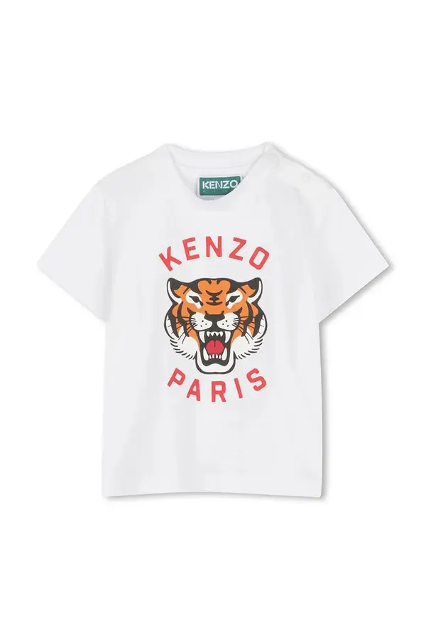 Kenzo kids Otroška bombažna majica Kenzo Kids