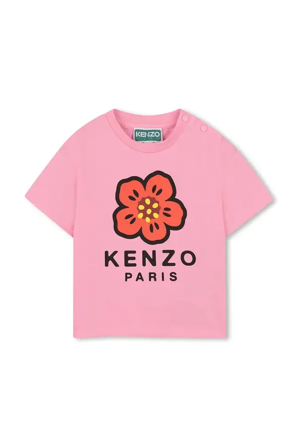 Kenzo kids Otroška bombažna majica Kenzo Kids