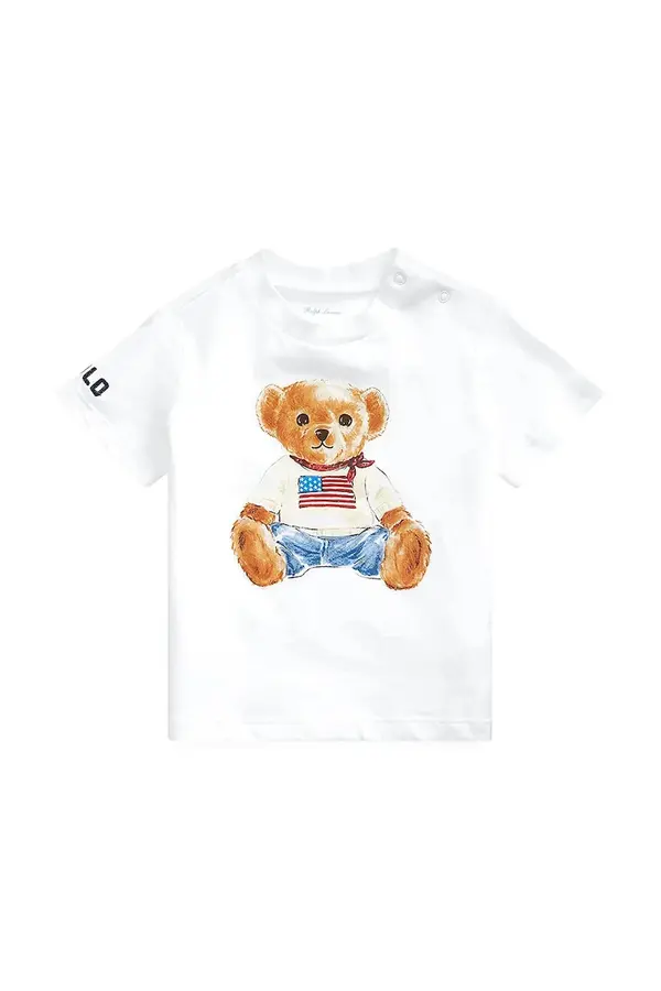 Polo Ralph Lauren Otroška bombažna majica Polo Ralph Lauren