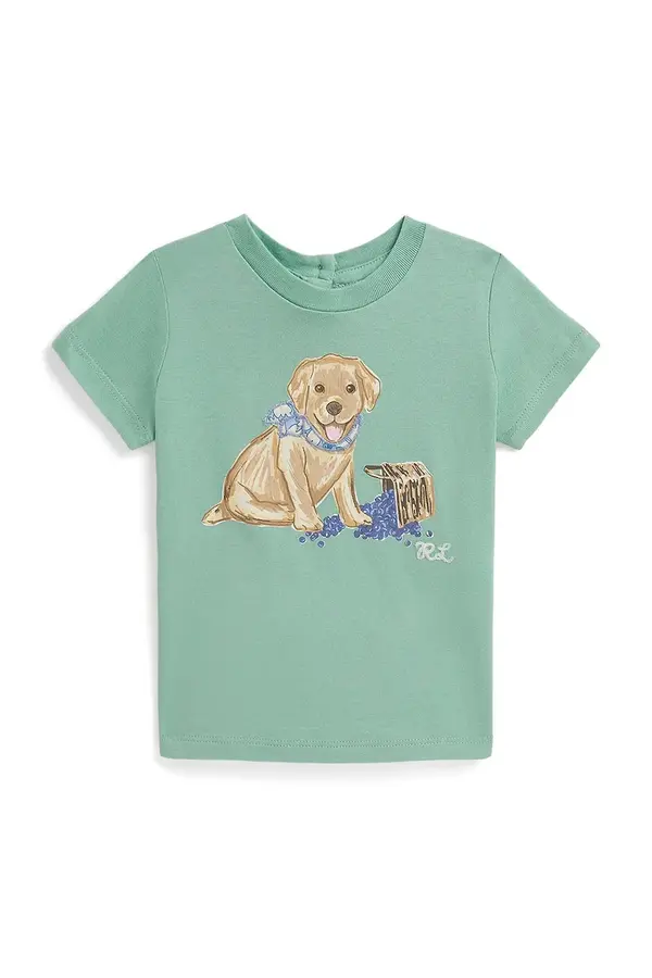 Polo Ralph Lauren Otroška bombažna majica Polo Ralph Lauren