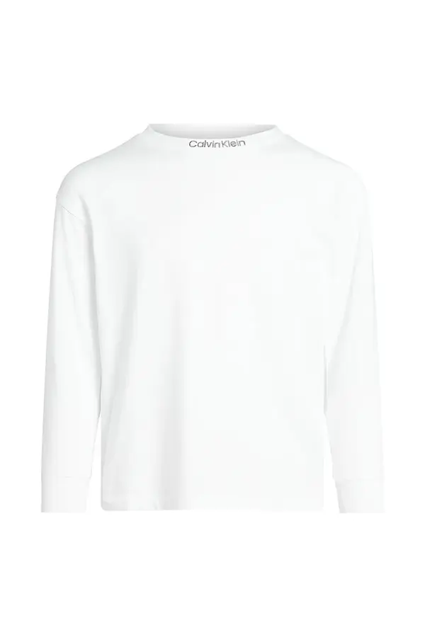 Calvin Klein Jeans Otroška bombažna majica z dolgimi rokavi Calvin Klein Jeans