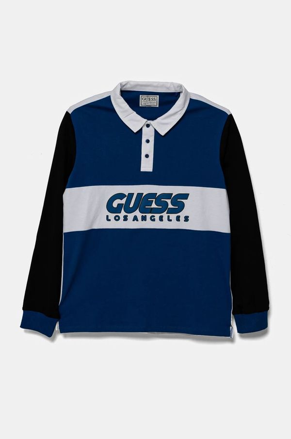 Guess Otroška bombažna majica z dolgimi rokavi Guess L5RP00 KCNQ4