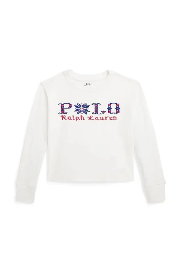 Polo Ralph Lauren Otroška bombažna majica z dolgimi rokavi Polo Ralph Lauren