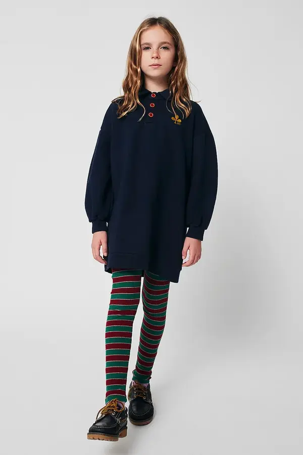 Bobo Choses Otroška bombažna obleka Bobo Choses Clover