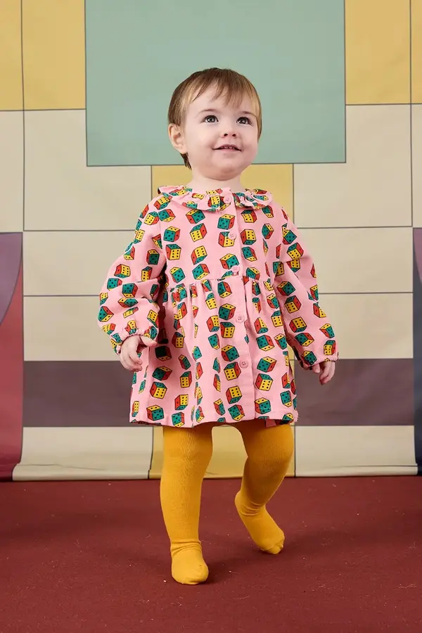 Bobo Choses Otroška bombažna obleka Bobo Choses Dices