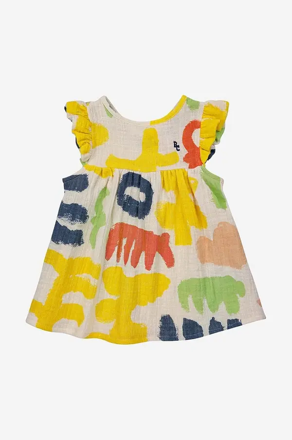 Bobo Choses Otroška bombažna obleka Bobo Choses
