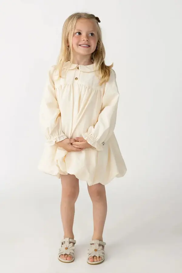 Donsje Otroška bombažna obleka Donsje Nyari Dress