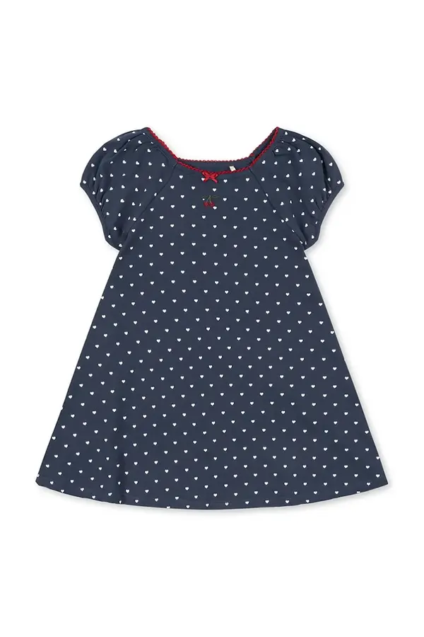 Konges Sløjd Otroška bombažna obleka Konges Sløjd CLASSIC SS DRESS GOTS