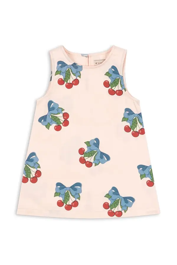 Konges Sløjd Otroška bombažna obleka Konges Sløjd FRANKIE DRESS GOTS