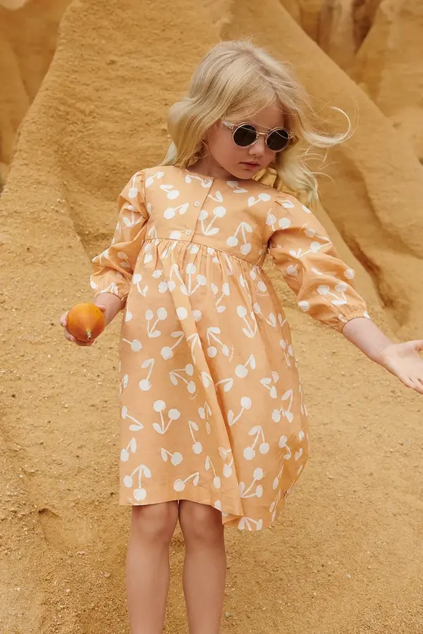 Liewood Otroška bombažna obleka Liewood Ariana Printed Dress