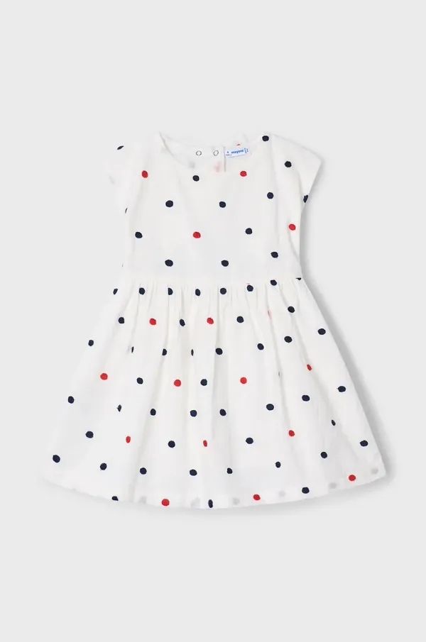 Mayoral Otroška bombažna obleka Mayoral 3921