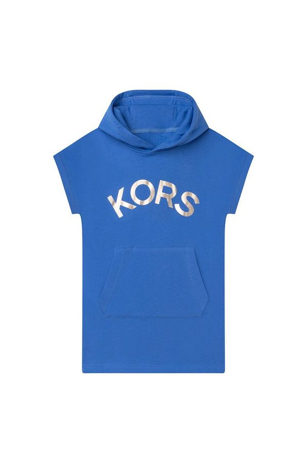 Michael Kors Otroška bombažna obleka Michael Kors