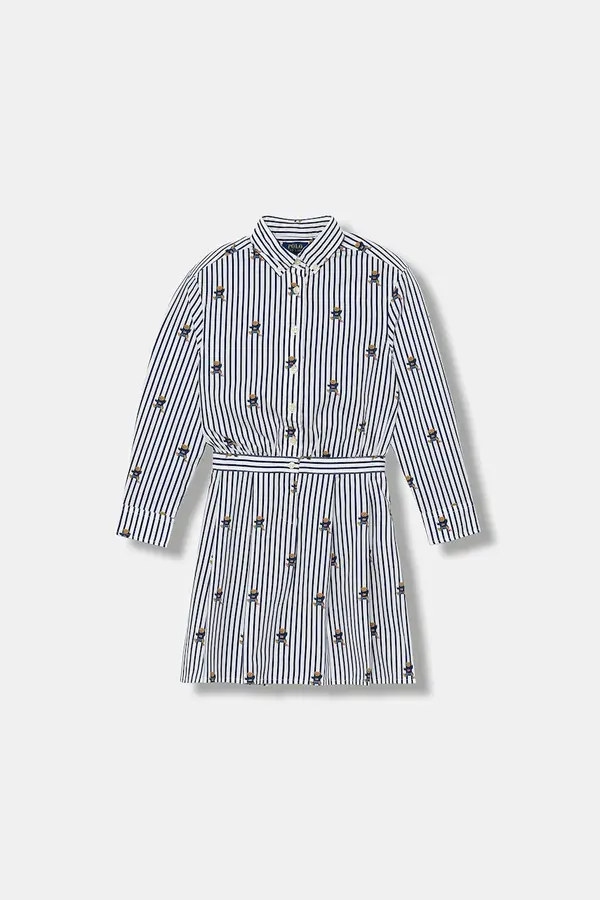 Polo Ralph Lauren Otroška bombažna obleka Polo Ralph Lauren
