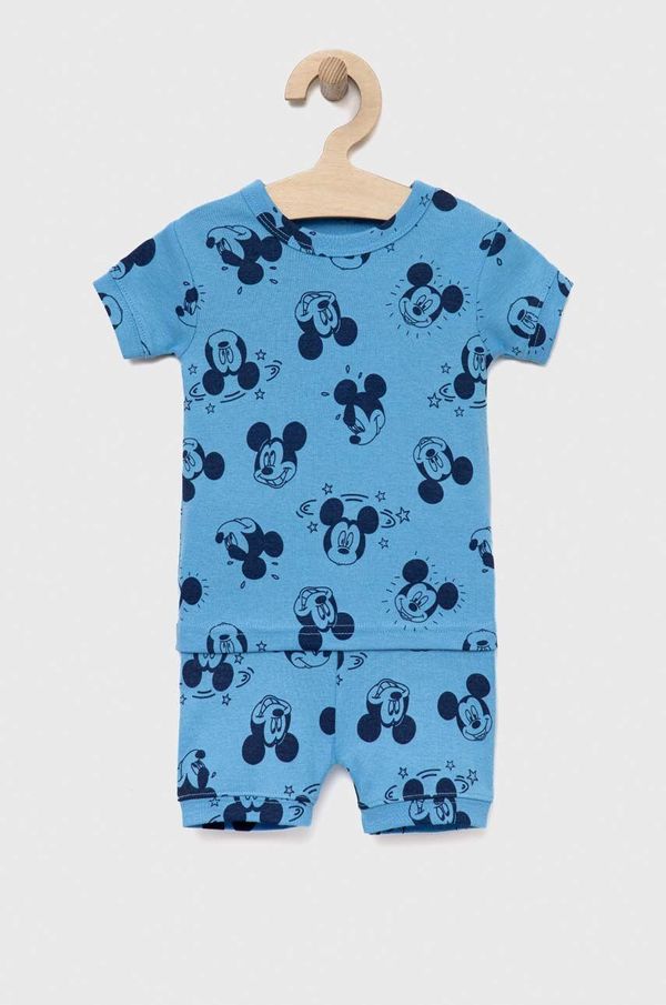 Gap Otroška bombažna pižama GAP x Disney