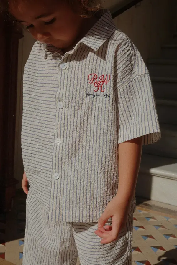 Konges Sløjd Otroška bombažna srajca Konges Sløjd RHW X KS DUO SHIRT GOTS