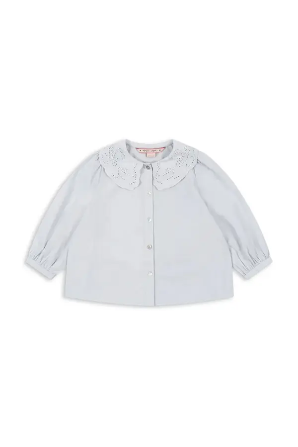 Konges Sløjd Otroška bombažna srajca Konges Sløjd RILO COLLAR SHIRT GOTS