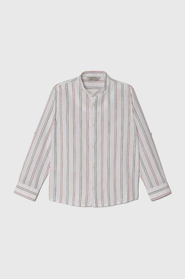 Mayoral Otroška bombažna srajca Mayoral zelena barva