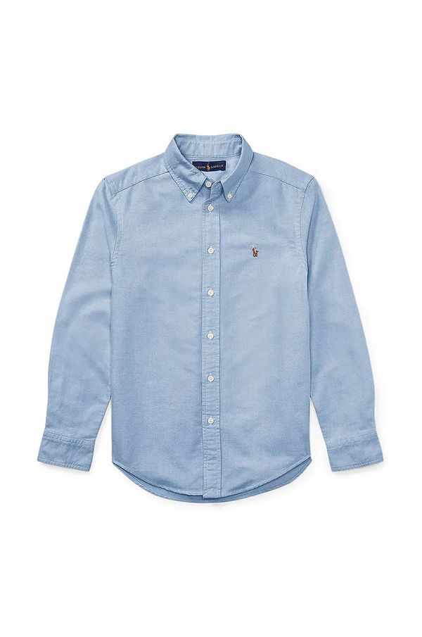 Polo Ralph Lauren Otroška bombažna srajca Polo Ralph Lauren 323677133002