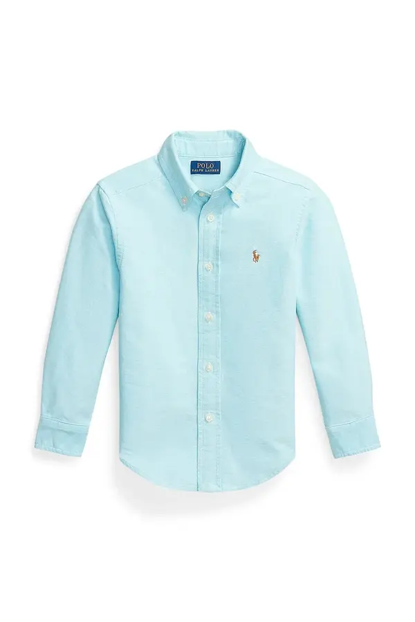 Polo Ralph Lauren Otroška bombažna srajca Polo Ralph Lauren