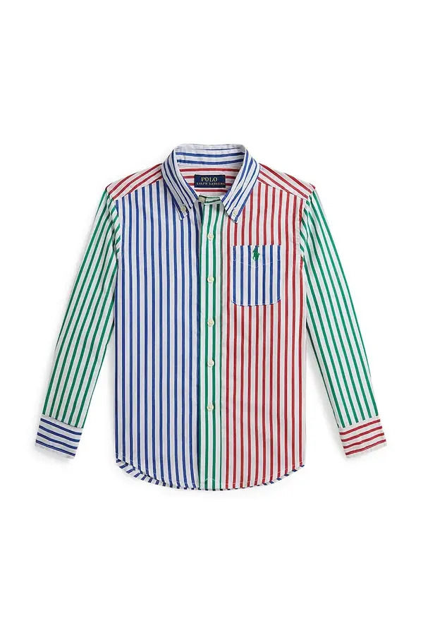 Polo Ralph Lauren Otroška bombažna srajca Polo Ralph Lauren