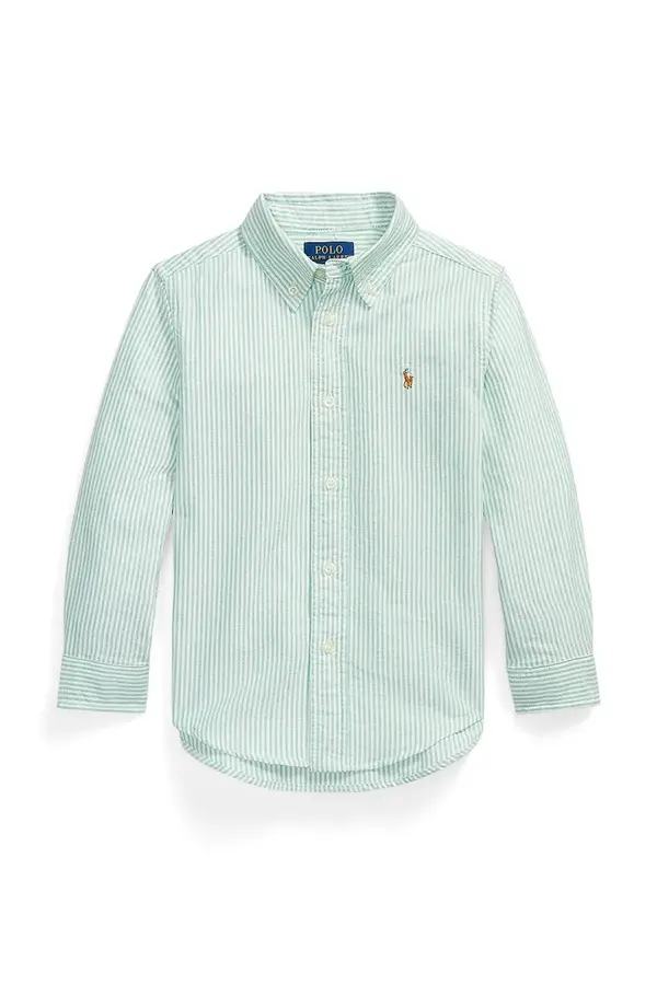 Polo Ralph Lauren Otroška bombažna srajca Polo Ralph Lauren