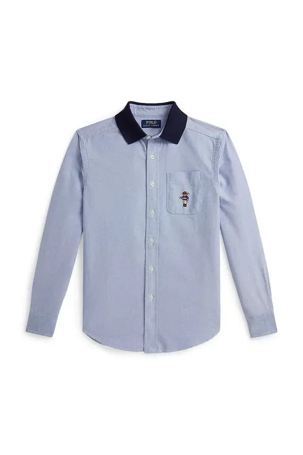 Polo Ralph Lauren Otroška bombažna srajca Polo Ralph Lauren