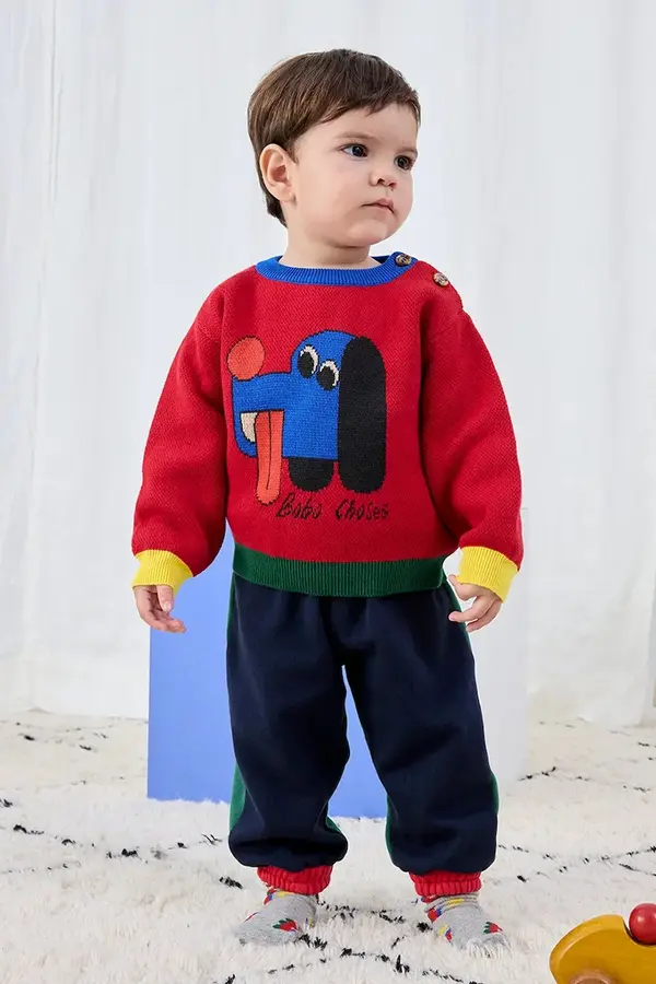 Bobo Choses Otroška bombažna trenirka Bobo Choses