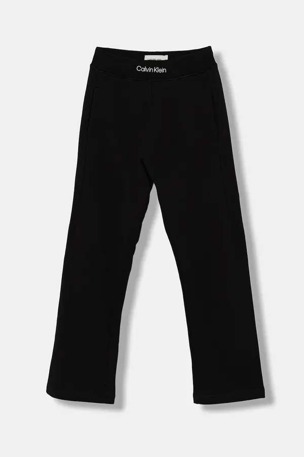 Calvin Klein Jeans Otroška bombažna trenirka Calvin Klein Jeans WB EMBROIDERY TERRY J