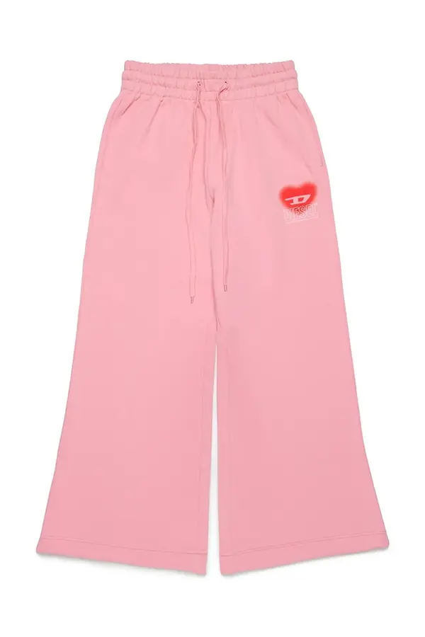 Diesel Otroška bombažna trenirka Diesel PCUORE TROUSERS