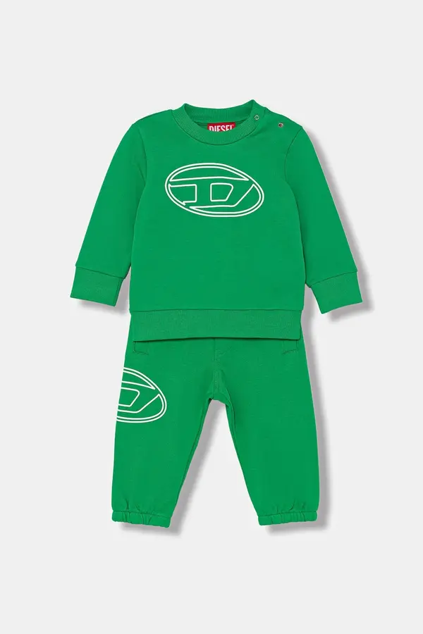 Diesel Otroška bombažna trenirka Diesel STIMOTYB-SET OVERALLS