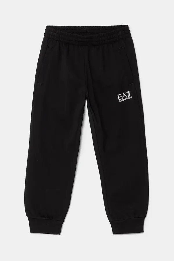 EA7 Emporio Armani Otroška bombažna trenirka EA7 Emporio Armani
