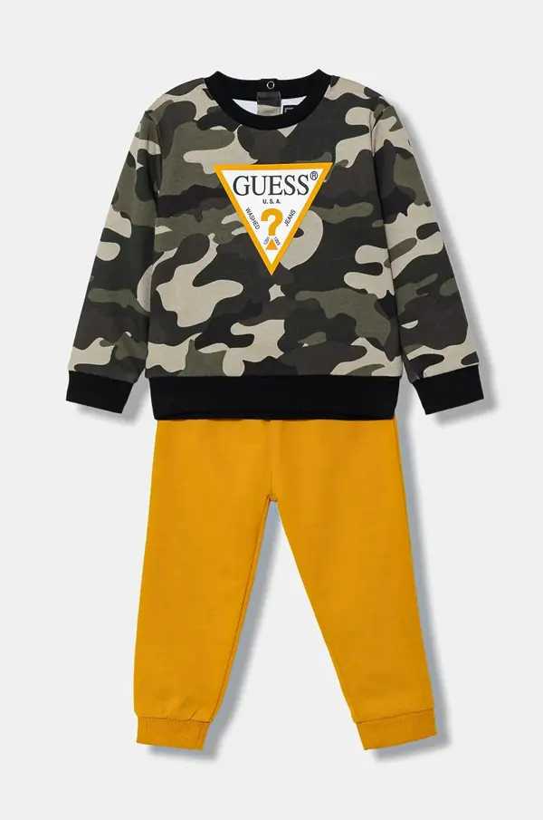 Guess Otroška bombažna trenirka Guess 2-pack