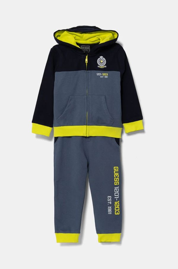 Guess Otroška bombažna trenirka Guess I5RG12 KA6R4